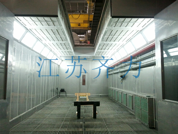 頂部開(kāi)門(mén)噴漆房